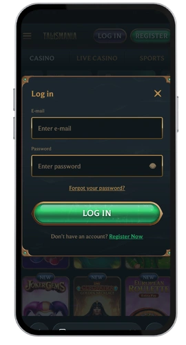 Talismania casino login